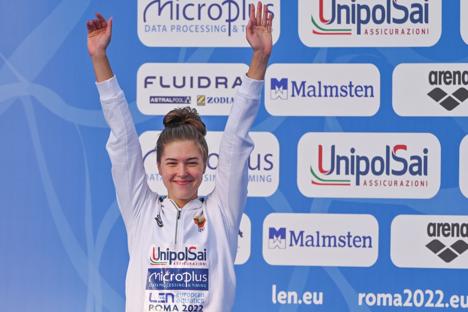 Europos jaunimo plaukimo čempionato ambasadorė: šeimininkai turi pranašumą